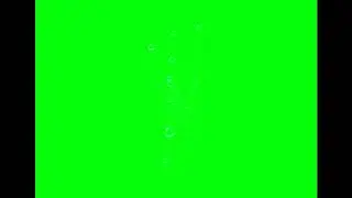 Bubbles Green Screen Effect