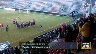 Calcio, Serie D Girone F. L'Aquila - Sammaurese 4-0