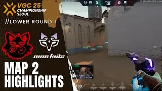 Xipto Esports GC против Ninetails &ndash; лучшие моменты MAP 2 | Чемпионат VCT GC 2025