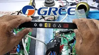 Gree Dc inverter ac E1 error code outdoor pcb Dc inverter ac pcb training center Babar Electronics