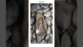 Modern Laser Technology Creates Stunning Knight Relief on Stone MixUp#LaserEngraving #StoneEngraving