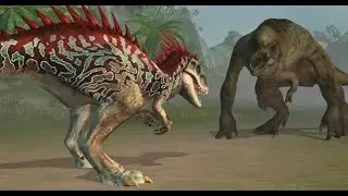 Jurassic World The Game | Distortus Rex Boss VS. Indominus Rex REMATCH