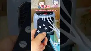 Compact Electric Heater for Winter Warmth #fok #spaceheater #portable #heater