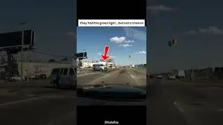 Red Light Runner Caught on Dashcam | Brutal Intersection Crash Caught Live
