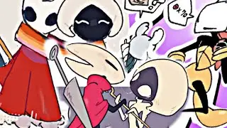 SILKSONG has a complicated girlfriend and The Knight has a great adventure (comic dub) hollow knight