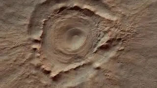 Som ET - 68 - Mars - Degraded Crater in Utopia