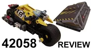 LEGO TECHNIC 2017 Stunt Bike 42058 review