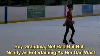 Josilyn's and Joyanne's 1st Time Skating