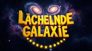 CREEPY! Die l&auml;chelnde Galaxie - Kosmischer Smiley oder b&ouml;ses Grinsen?