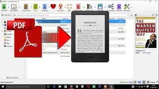 How to convert PDF files into kindle file format 2017!!!!