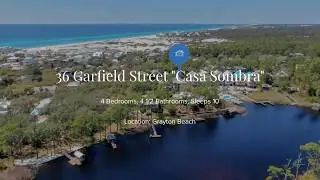 30A Florida Grayton Beach Vacation Rental 36 Garfield Street 