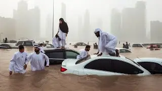 Natural Disasters: Flood in Saudi Arabia Typhoon in Japan Spain Underwater Wildfires in America