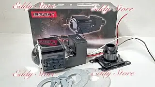LAMPU Utama Biled Matrix X1 Plus Devil IBRIGHT 1,5inc jauh dekat Flat cut Kipas pendingin