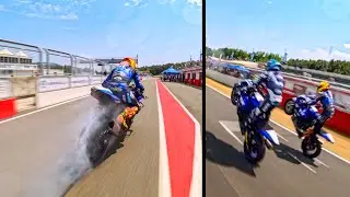 POV Locatelli Canepa & Del Bianco show in Varano! Yamaha R1 | Full version
