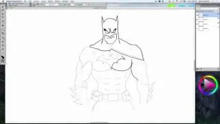 Batman drawing for fun