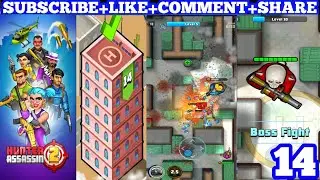 Hunter Assassin 2-Gameplay Walkthrough chapter 14 stage 1-10 Part 14 Extreme hard Boss Fight#part14