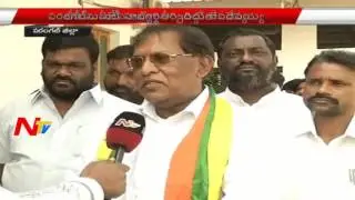 BJP MP Candidate Devaiah Exclusive Interview - Warangal By Poll
