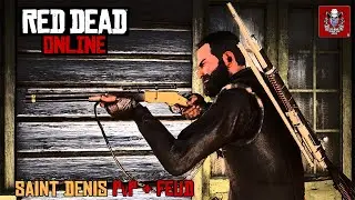 Red Dead Online PvP + FEUD | 22 Lvl Player Came and Tied me with no Reason...