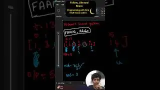 Leetcode - 35 | Search Insert Position | Pirai's Academy | Half Moon Coder.
