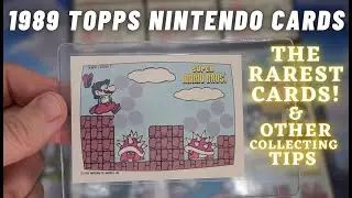 Nintendo 1989 Topps Game Cards - The Rarest Cards & Other Collecting Tips!