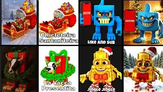 NEW CHRISTMAS UPDATE! All New CHRISTMAS Steal A Brainrot Characters vs Italian Brainrot