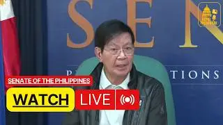 🔴LIVE: Kapihan sa Senado with Senate President Pro Tempore Panfilo 