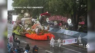 Cal Poly's Rose Parade float wins top honors!