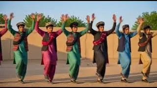 Pashto Attan Dance Practice  Boys Rehearsing Traditional Steps for Cultural Show