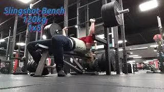 Slingshot Bench 120kg 1x5