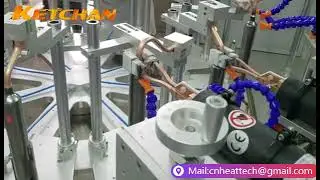 Digital Induction Soldering Machine Equipment System for Copper Iron Aluminium Silencer Brazing