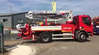 3 Sermac Concrete Pump Trucks Leave Utranazz for Delivery to Respective Buyers