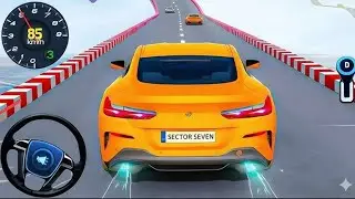 Mega Ramp Monster Car Racing 3D - Extreme Car Stunts - Android Gameplay
