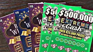 LET'S TRY THESE $10 SCRATCH OFF LOTTERY TICKETS! LOOKING FOR BIG MONEY HONEY!