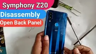 Symphony z20 disassembly // Open Back panel