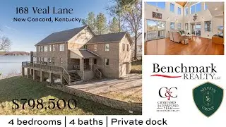 Waterfront Lake House on Kentucky Lake w/ Private Dock | 168 Veal Lane, New Concord KY