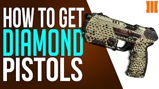 Black Ops 3 DIAMOND PISTOLS & KNIFE! (Black Ops 3 How To Get Diamond Camo)