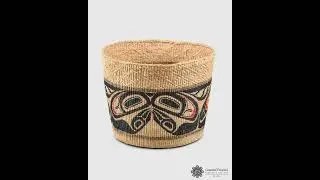 Frog Basket by Isabel Rorick RCA  #artgallery #art #contemporaryart #indigenous #basket