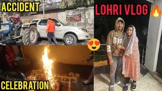 End me sari mehnat bekaar ho gyi 😭🙃(Lohri vlog)