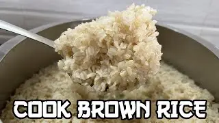 How to Cook Brown Rice In Pressure Cooker | Perfect Way to Make Fluffy Brown Rice