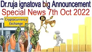 Dr.ruja ignatova big Announcement Special News 7th Oct 2022 | AK AUTOMATION TECHNOLOGIES