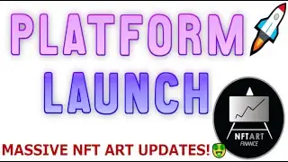 🚨NFT ART FINANCE URGENT UPDATES - PLATFORM LAUNCH⚠️ - NFT ART FINANCE PRICE PREDICTION! MUST WATCH!🤯