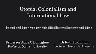 Ruth Houghton and Aoife O'Donoghue | Critical Legal Seminars