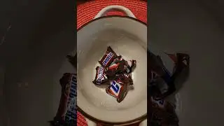 Satisfying Fun-size Snickers Bar Chocolate Candy #SnickersBar #SweetCandy #ChocolateCandy #YTShorts
