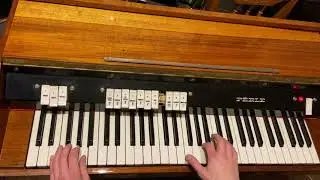 Vintage electronic PERLE organ - RMIF factory - RARE