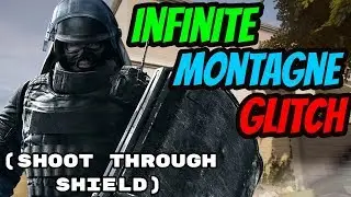 (NEW) INFINITE MONTAGNE SHIELD GLITCH - SHOOT THROUGH SHIELD (Rainbow Six Siege)