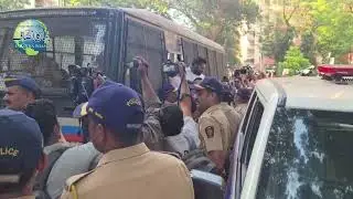 Mumbai Anti Hindu Bangladesh vi-olence Bangladeshi consulate Per protest |