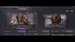 Throne and Liberty - Gate of Infinity 61 seconds Maze of Death staff/bow (Rank 1)