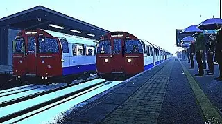 Train Sim World 72 Stock From Stonebridge Park Towards Elephant & Castle Ending Video At Queens Park