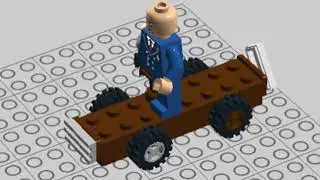 a day in the life of mike (lego edition)