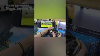 Геймпад с экраном и датчиком пульса